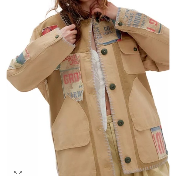 Free People Garden Tamer Jacket, size L - Picture 3 of 7